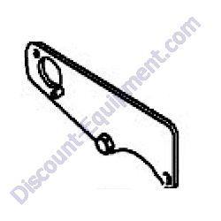1000501 (9104327) PLATE WHEEL CYLINDER MOUNT Laymor Sweepmaster300 Sweeper