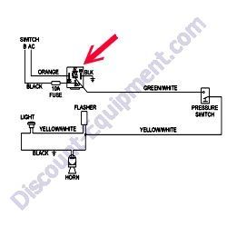 REF # 7 - 10349384 (442095) RELAY 12V 30AMP Laymor Sweepmaster300 Sweeper