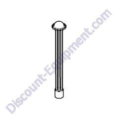 10350216 (467456) CAP FUEL GAUGE Laymor Sweepmaster300 Sweeper