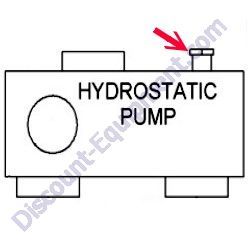 REF # 6 - 10348485 (406819) PLUG 7/16"-20 SAE O-RING Laymor Sweepmaster300 Sweeper