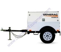 Generac MLG8K Trailer Mount 2" Ball Hitch Kubota D1105-E3BG Tier IV Mobile Diesel Generator