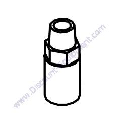 35440 03000 (35440 01702) Silencer Airman PDS100S-6B4 Air Compressor
