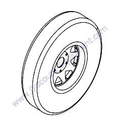 18377B Wheel ST225/75R15 Generac Magnum MTP4DZD Trash Pump