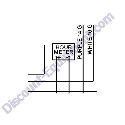 REF #5 - 10349976 (460485) METER HOUR Laymor Sweepmaster 6HC 8HC Sweeper