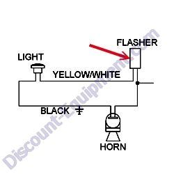 10352597 (V63121300) MODULE FLASHER 3 PRONG Laymor Sweepmaster 6HC 8HC Sweeper