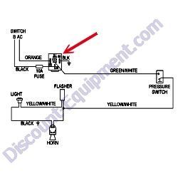 REF # 7 - 10349384 (442095) RELAY 12V 30AMP Laymor Sweepmaster 6HC 8HC Sweeper