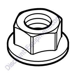 083493 LOCK NUT 5/16"-18 ZN FLANGE Laymor Sweepmaster 6HC 8HC Sweeper
