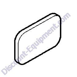 460170 PAD PEDAL Laymor Sweepmaster 6HC 8HC Sweeper