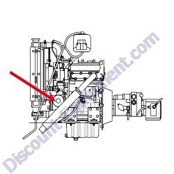 REF # 38 - 10350571 (476092) FILTER ENGINE OIL Laymor Sweepmaster 6HC 8HC Sweeper