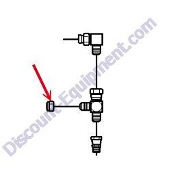 REF #7 - 041160 CAP 3/4"-16 JIC Laymor Sweepmaster 6HC 8HC Sweeper