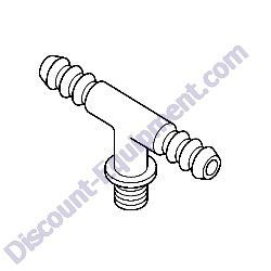 10351851 (9104058) BODY SPRAY NOZZLE T-BODY BRASS Laymor Sweepmaster 6HC 8HC Sweeper