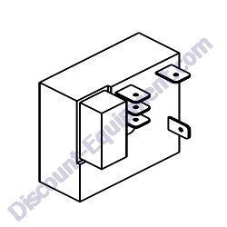 14201 Relay 10A SPDT 12VDC Generac Magnum MLG8K Mobile Diesel Generator