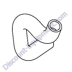 12350 Hose Radiator Lower Generac Magnum MLG8K Mobile Diesel Generator