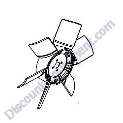 15495 Fan Pusher Generac Magnum MLG8K Mobile Diesel Generator