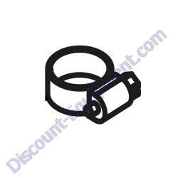 60365 Clamp Hose SAE 010 .56-1.06 Generac Magnum MLG8K Mobile Diesel Generator