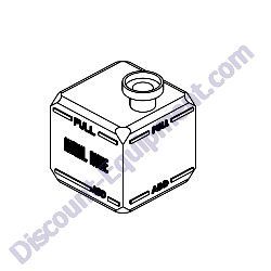20287 Jug Overflow 2 Qt .5 Gal Generac Magnum MLG15-MLG20 Mobile Diesel Generator