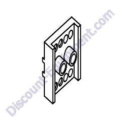 65530 Block Terminal 2-Pole Lug Type 7 Pos./Pole Generac Magnum MLG15-MLG20 Mobile Diesel Generator