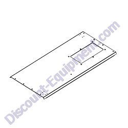 17801W Panel Roof w/Access Hole Containment Generac Magnum MLG15-MLG20 Mobile Diesel Generator