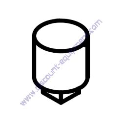 60498 Fitting Plug .750NPT Square Drive Generac Magnum MLG15-MLG20 Mobile Diesel Generator