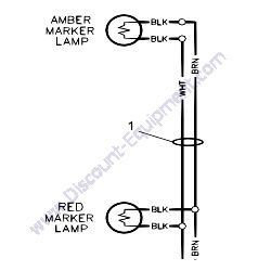 REF #1 - 10264 Harness Left Side Trailer Generac Magnum MLG15-MLG20 Mobile Diesel Generator
