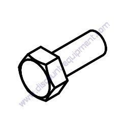 60422 Screw M10-1.25 x 25 Std Hex G8.8 Generac Magnum MLG15 Mobile Diesel Generator