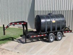 Wylie D202010G-P 2010 Gal Gooseneck Hitch DOT Water Trailer