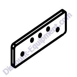 37136ZC Plate Hinge Back Threaded Generac Magnum MMG45IF4 Mobile Diesel Generator