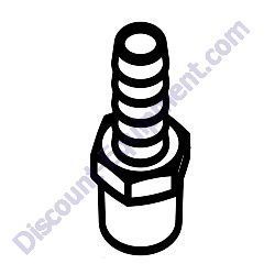 25931 Fitting Strt .375NPT x .625 Barb Generac Magnum MMG45IF4 Mobile Diesel Generator