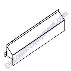 37492B Weldment Rain Shield Short Generac Magnum MMG45IF4 Mobile Diesel Generator