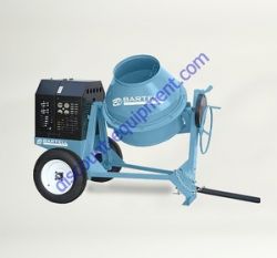 Morrison MC75SH160 Concrete Mixer 7.5 CU.FT. GX160 Honda Engine Steel Drum Bartell