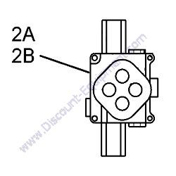 REF # 2A - VALVE DRIVE BEFORE 07-02 Laymor Sweepmaster 6HC 8HC Sweeper