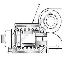 REF # 7 - KIT LIMITER LEVER END CAP Laymor Sweepmaster 6HC 8HC Sweeper