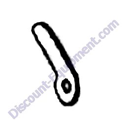 PC2008010 (A2008010) PIPE HOLDER LEFT TK Equipment MVP60 Plate Compactor
