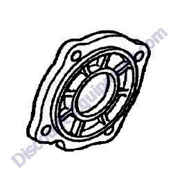 154008 CASE COVER RIGHT TK Equipment MVP95 Plate Compactor