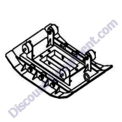 3001000-3 BASE PLATE ASSEMBLY TK Equipment MVP125 Plate Compactor
