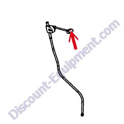 3006009 PULLING HANDLE TK Equipment MVP125 Plate Compactor