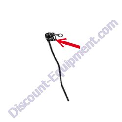 PC680805001 (AR680805001) THROTTLE LEVER ASSY TK Equipment MVP125 Plate Compactor