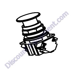45049-25 EMERGENCY STOP SWITCH RECOIL START Miller Curber MC550 Curb Machine