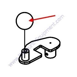 MS0400 JACK HANDLE KNOB Miller Curber MC850 Curb Machine