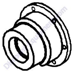 REF #73 - T173-2 Trunnion Morrison MM9H240 Mortar Plaster Mixer