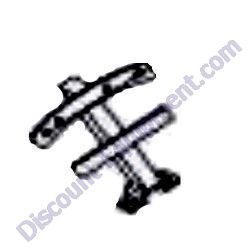 REF #80 - T306 Paddle Center Right Two Holes Transmission Morrison MM9H240 Mortar Plaster Mixer