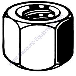 REF #83 - C-174 LOCK NUT 1/2 NF Morrison MC75H160 Concrete Mixer