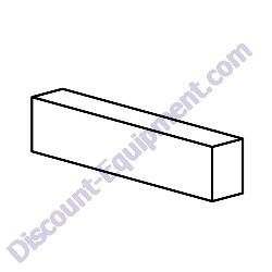 17125 KEY 1/4" x 5/16" x 1-1/2" LONG MBW MM120 Mortar Plaster Mixer