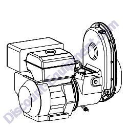 17315 GEARBOX DRIVE UNIT MBW MM120 Mortar Plaster Mixer