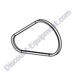 05741 V-BELT AX-38 MBW MM80 Mortar Plaster Mixer