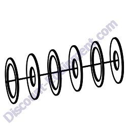 05918 SEAL KIT MBW MM80 Mortar Plaster Mixer