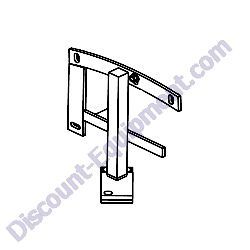 17573 PADDLE ASM END LEFT MBW MM80 Mortar Plaster Mixer