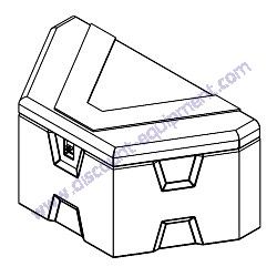 10000025858 Toolbox Poly Generac Magnum MDG25IF4 Diesel Generator