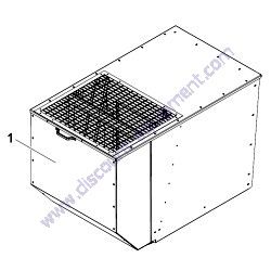 REF #1 - 10000024948 Front Hood Assembly Generac Magnum MDG75DF4 Diesel Generator