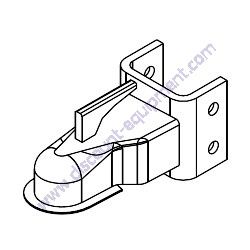 A0002068571 (19519) Coupler 2.31" Ball Generac Magnum MDG75DF4 Diesel Generator